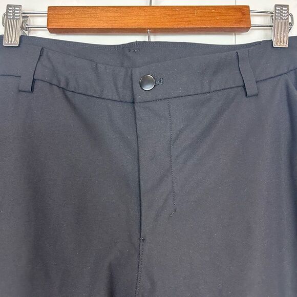 Lululemon Pants Mens Size 34 Black ABC Classic Fit Performance Stretch Chino - Picture 3 of 16